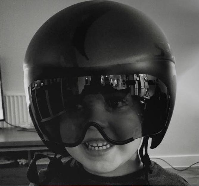 Additional helmet photograph from the original article